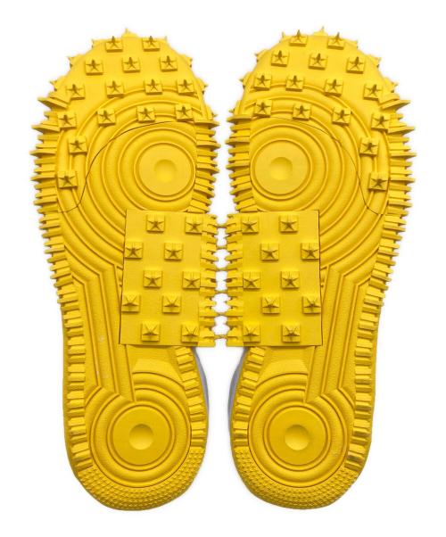 NIKE（ナイキ）NIKE (ナイキ) OFFWHITE (オフホワイト) NIKE AIR FORCE 1 MID SP LTHR イエロー×ホワイト サイズ:US 11.5 未使用品の古着・服飾アイテム