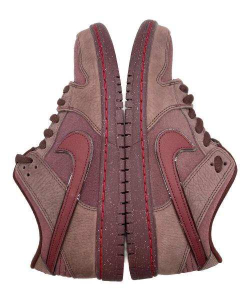 NIKE（ナイキ）NIKE (ナイキ) SB DUNK LOW PRM ワインレッド サイズ:US 10.5の古着・服飾アイテム