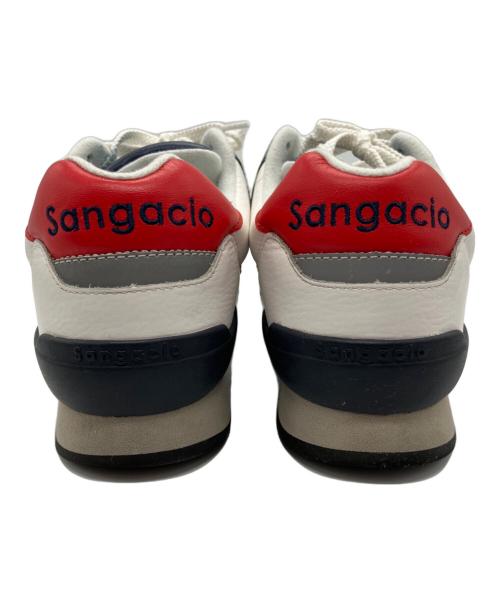 via SANGACIO（ヴィア・サンガチオ）via SANGACIO (ヴィア・サンガチオ) にゅ～ず　トリコロール ホワイト サイズ:26の古着・服飾アイテム