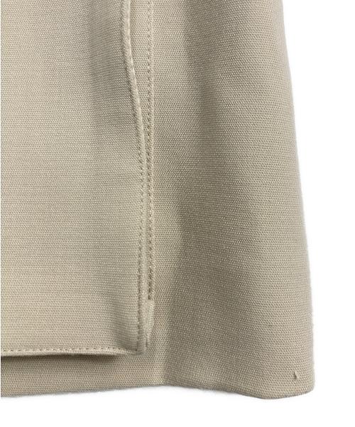 Fano Studios（ファノ ストゥディオズ）Fano Studios (ファノ ストゥディオズ) コーデュロイカラー ミドルトレンチコート ベージュ×ブラウン サイズ:Sの古着・服飾アイテム