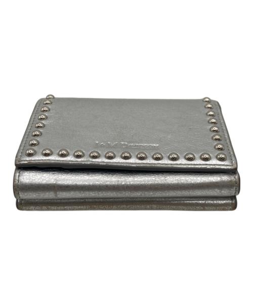 J&M DAVIDSON（ジェイ＆エム デヴィッドソン）J&M DAVIDSON (ジェイ＆エム デヴィッドソン) J&M DAVIDSON スタッズ メタル ウォレット シルバーの古着・服飾アイテム