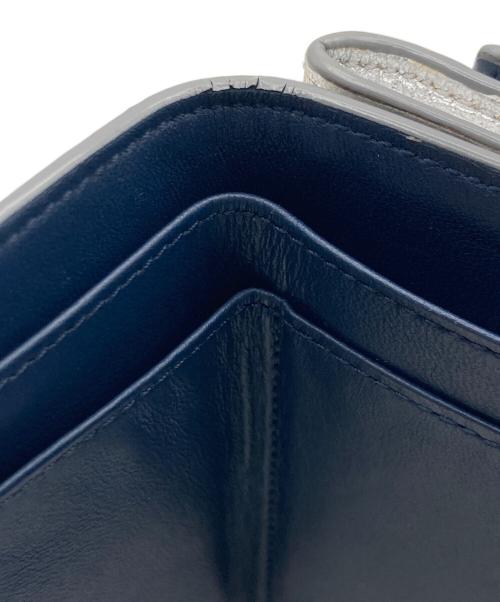 J&M DAVIDSON（ジェイ＆エム デヴィッドソン）J&M DAVIDSON (ジェイ＆エム デヴィッドソン) J&M DAVIDSON スタッズ メタル ウォレット シルバーの古着・服飾アイテム