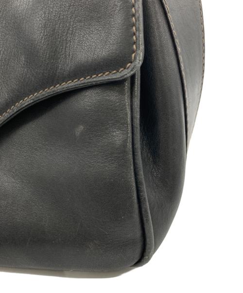 GUCCI（グッチ）GUCCI (グッチ) GUCCI ホースシュー ショルダーバッグ ブラックの古着・服飾アイテム