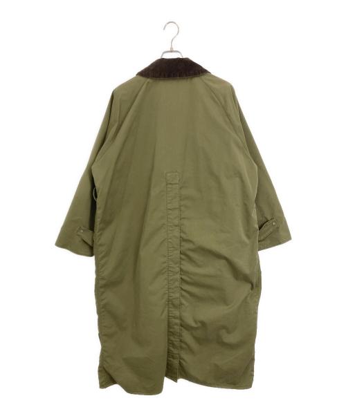 Ameri（アメリ）AMERI (アメリ) CORDUROY COLLAR MILITARY COAT オリーブ サイズ:FREEの古着・服飾アイテム