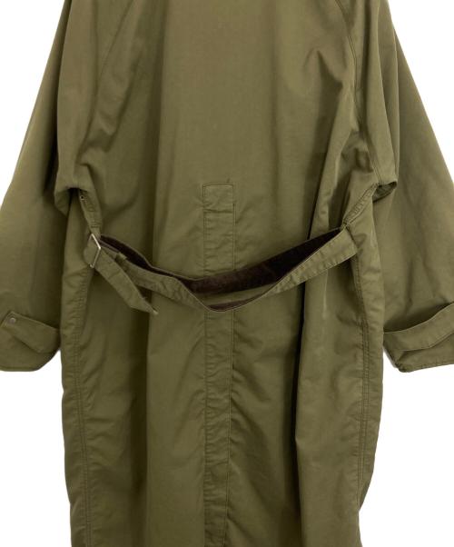 Ameri（アメリ）AMERI (アメリ) CORDUROY COLLAR MILITARY COAT オリーブ サイズ:FREEの古着・服飾アイテム