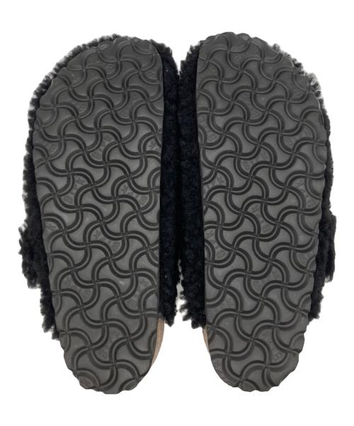 BIRKENSTOCK（ビルケンシュトック）BIRKENSTOCK (ビルケンシュトック) Boston Big Buckle Teddy Rivet logo OS ブラック サイズ:UK 3.5の古着・服飾アイテム