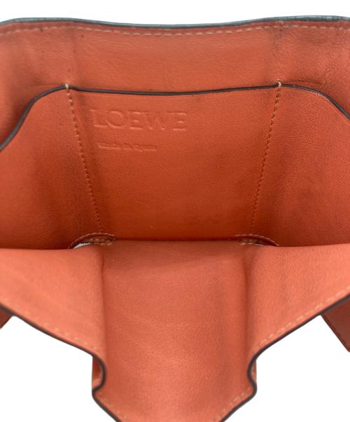 LOEWE（ロエベ）LOEWE (ロエベ) トライフォールド ウォレット ピンクの古着・服飾アイテム