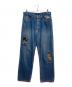 X-LARGE（エクストララージ）の古着「EMBROIDERY RAVE DENIM」｜インディゴ