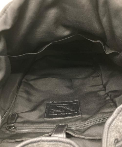 COACH（コーチ）COACH (コーチ) COACH（コーチ）バックパック ブラック×グレーの古着・服飾アイテム