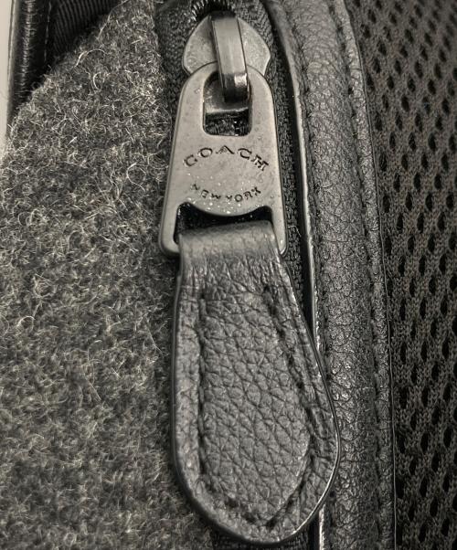 COACH（コーチ）COACH (コーチ) COACH（コーチ）バックパック ブラック×グレーの古着・服飾アイテム