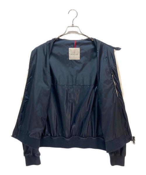 MONCLER（モンクレール）MONCLER (モンクレール) MONCLER（モンクレール）ALBERT GIUBBOTTO ナイロンジャケット ネイビー サイズ:３の古着・服飾アイテム