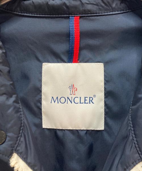 MONCLER（モンクレール）MONCLER (モンクレール) MONCLER（モンクレール）ALBERT GIUBBOTTO ナイロンジャケット ネイビー サイズ:３の古着・服飾アイテム