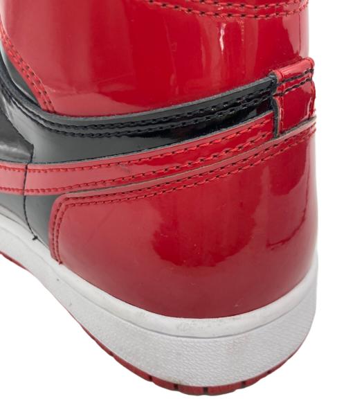 NIKE（ナイキ）NIKE (ナイキ) NIKE AIR JORDAN 1 RETRO HIGH OG レッド×ブラック サイズ:US 8.5の古着・服飾アイテム