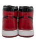 中古・古着 NIKE (ナイキ) NIKE AIR JORDAN 1 RETRO HIGH OG レッド×ブラック サイズ:US 8.5：22000円