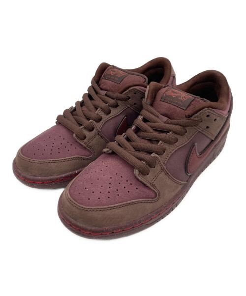 NIKE（ナイキ）NIKE (ナイキ) NIKE SB DUNK LOW PRM City of Love バーガンディ×レッド サイズ:US 8の古着・服飾アイテム
