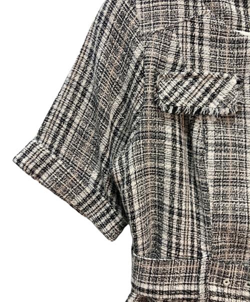 HER LIP TO（ハーリップトゥ）HER LIP TO (ハーリップトゥ) Classic Tweed Mini Dress ブラック サイズ:Mの古着・服飾アイテム