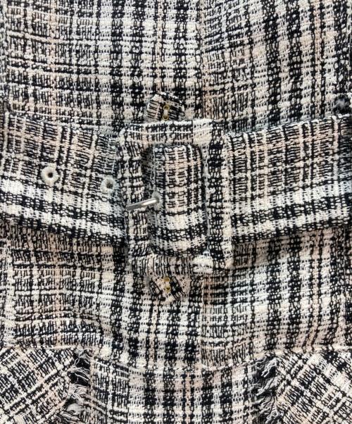 HER LIP TO（ハーリップトゥ）HER LIP TO (ハーリップトゥ) Classic Tweed Mini Dress ブラック サイズ:Mの古着・服飾アイテム