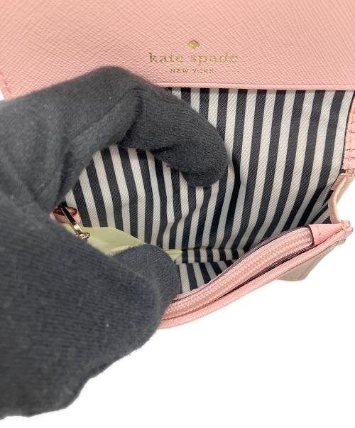 Kate Spade（ケイトスペード）Kate Spade (ケイトスペード) カードケース ピンクの古着・服飾アイテム