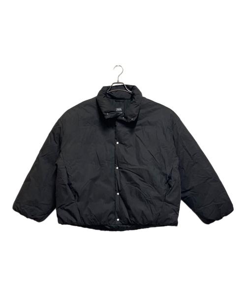 ZARA（ザラ）ZARA (ザラ) 中綿ジャケット ブラック サイズ:SIZE Mの古着・服飾アイテム