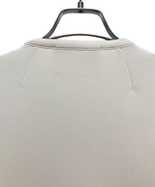 BALLSEY（ボールジィ）BALLSEY (ボールジィ) スキューバジャージー フレアブルゾン ベージュ サイズ:36の古着・服飾アイテム