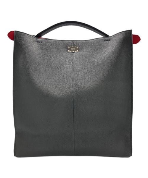 FENDI（フェンディ）FENDI (フェンディ) ピーカブーエックスライトフィット  レッド×グレーの古着・服飾アイテム