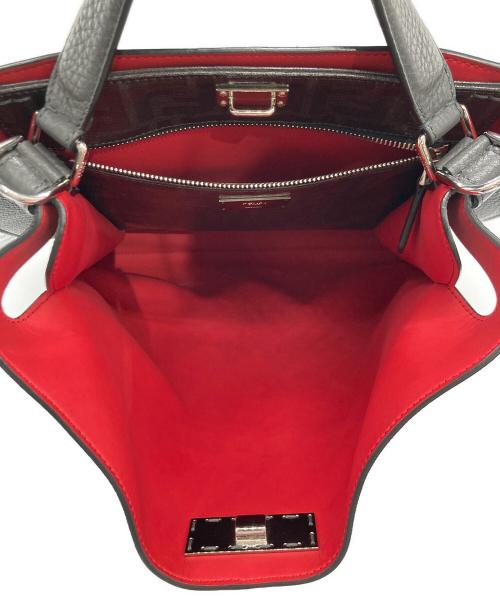 FENDI（フェンディ）FENDI (フェンディ) ピーカブーエックスライトフィット  レッド×グレーの古着・服飾アイテム