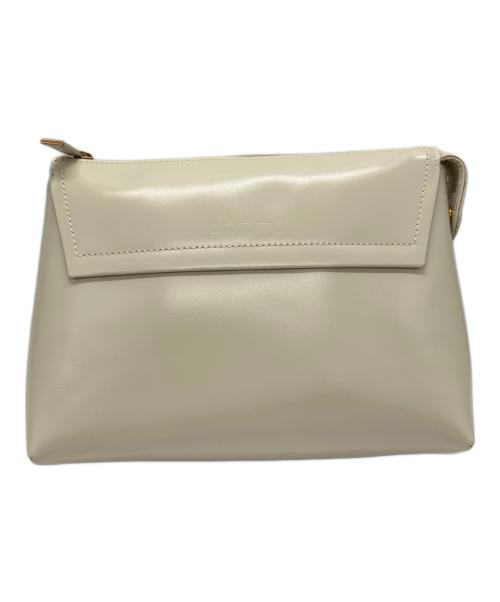 LOEWE（ロエベ）LOEWE (ロエベ) コスメポーチ ベージュの古着・服飾アイテム
