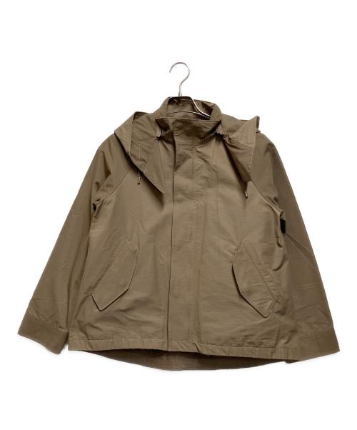 BEAUTY&YOUTH（ビューティーアンドユース）BEAUTY&YOUTH (ビューティーアンドユース) グログランライナーフードマウンテンパーカー ブラウン サイズ:Sの古着・服飾アイテム