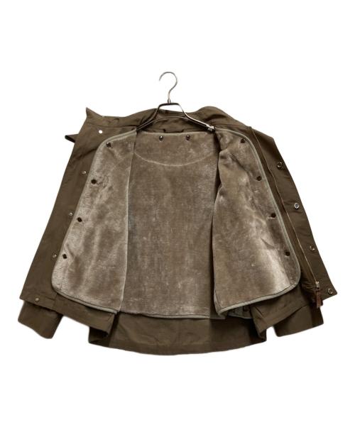 BEAUTY&YOUTH（ビューティーアンドユース）BEAUTY&YOUTH (ビューティーアンドユース) グログランライナーフードマウンテンパーカー ブラウン サイズ:Sの古着・服飾アイテム