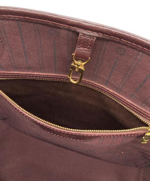 LOUIS VUITTON（ルイ ヴィトン）LOUIS VUITTON (ルイ ヴィトン) モノグラム・イディール ネヴァーフルMM セピア ブラウン×ピンクの古着・服飾アイテム