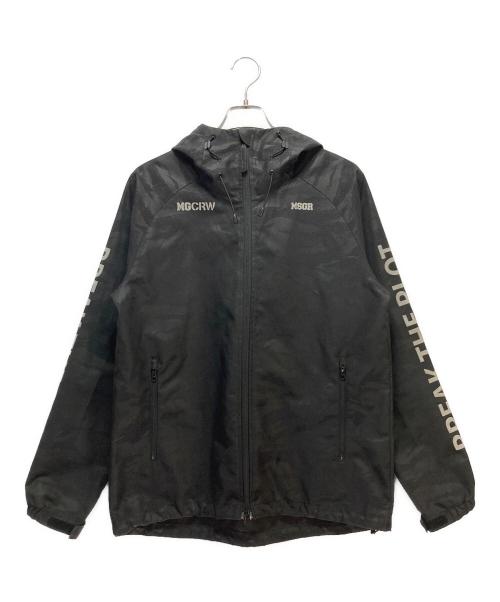 MSGR（メッセンジャ）MSGR (メッセンジャ) MSGR シェルジャケット ブラック サイズ:Mの古着・服飾アイテム