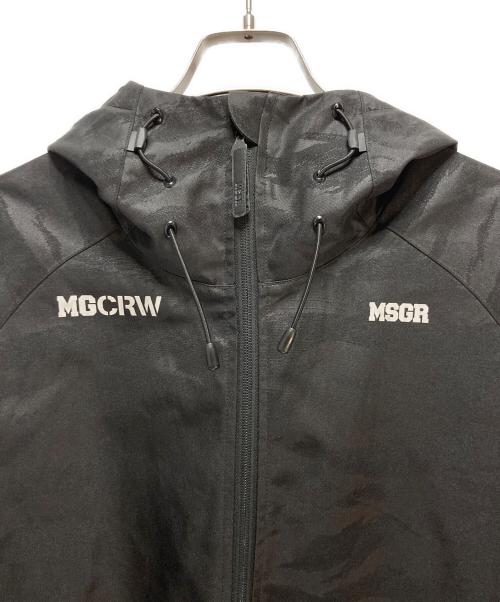MSGR（メッセンジャ）MSGR (メッセンジャ) MSGR シェルジャケット ブラック サイズ:Mの古着・服飾アイテム