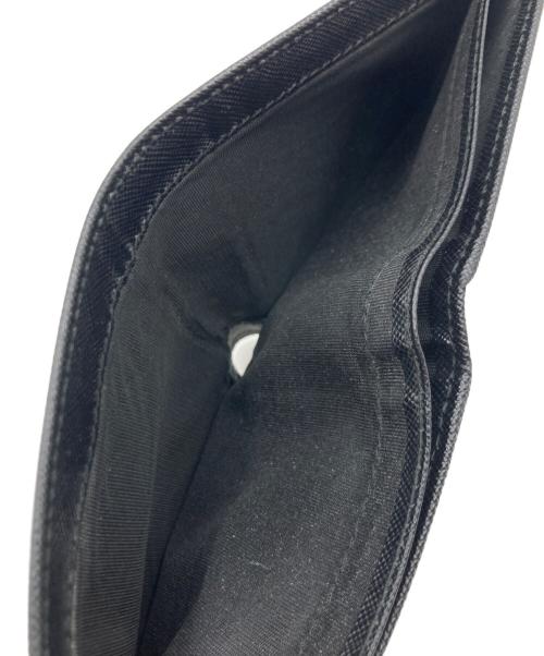 PRADA（プラダ）PRADA (プラダ) PRADA 2つ折り財布 ブラックの古着・服飾アイテム