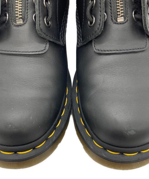 Dr.Martens（ドクターマーチン）Dr.Martens (ドクターマーチン) Dr.Martens (ドクターマーチン) PASCAL FRONT ZIP ブラック サイズ:UK 7の古着・服飾アイテム