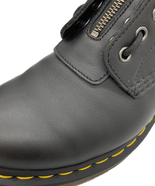 Dr.Martens（ドクターマーチン）Dr.Martens (ドクターマーチン) Dr.Martens (ドクターマーチン) PASCAL FRONT ZIP ブラック サイズ:UK 7の古着・服飾アイテム