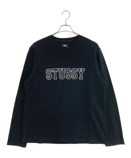 stussy（ステューシー）stussy (ステューシー) stussy カットソー ブラック サイズ:Mの古着・服飾アイテム