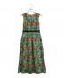 GRACE CONTINENTAL (グレースコンチネンタル) ボタニカルパロットワンピース グリーン サイズ:36：15000円