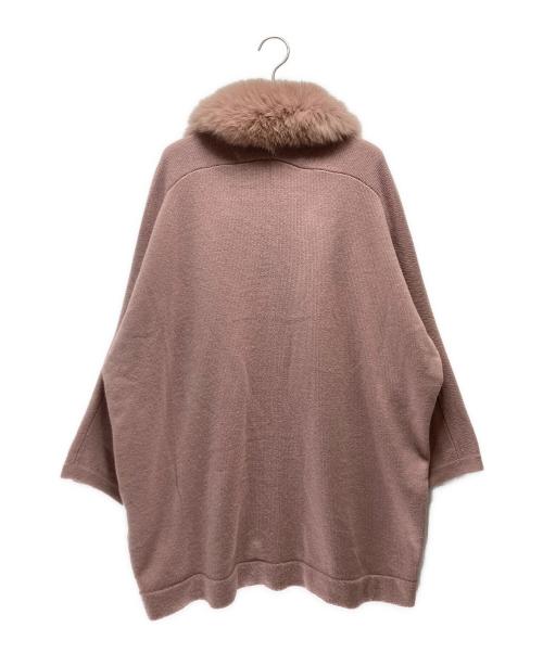 Diagram（ダイアグラム）Diagram (ダイアグラム) Diagram(ダイアグラム) FOXカシミヤロングCD ピンク サイズ:2-36の古着・服飾アイテム