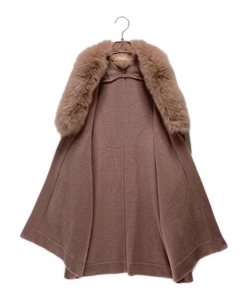 Diagram（ダイアグラム）Diagram (ダイアグラム) Diagram(ダイアグラム) FOXカシミヤロングCD ピンク サイズ:2-36の古着・服飾アイテム