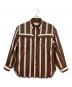 TODAYFUL（トゥデイフル）の古着「Stripe Pocket Shirts」｜ブラウン