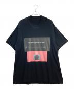 NILoSニルズ）の古着「HANDAL ZONE グラフィックTシャツ」｜ブラック