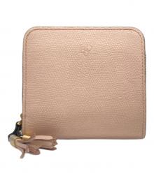 epoi（エポイ）の古着「epoi Shiki ラウンドファスナー折財布」｜ピンク