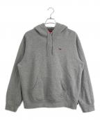 SUPREMEシュプリーム）の古着「SUPREME 22SS Enemel Small Box Hooded Sweatshirt」｜グレー