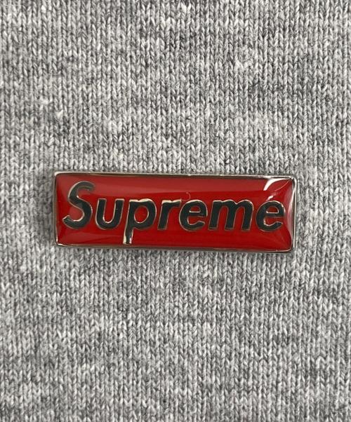 SUPREME（シュプリーム）SUPREME (シュプリーム) SUPREME 22SS Enemel Small Box Hooded Sweatshirt グレー サイズ:Mの古着・服飾アイテム