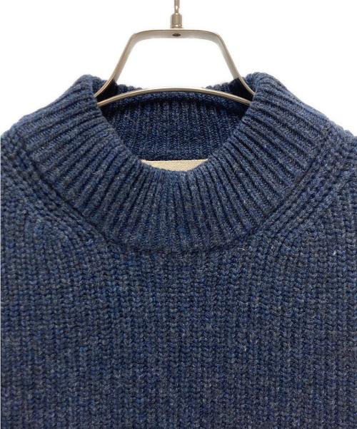 MARNI（マルニ）MARNI (マルニ) MARNI ウールモックネックニットベスト ネイビー サイズ:48の古着・服飾アイテム