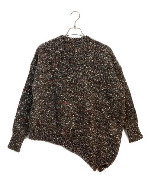 STELLA McCARTNEY（ステラマッカートニー）STELLA McCARTNEY (ステラマッカートニー) STELLA McCARTNY アシンメトリーニット ブラウン サイズ:36の古着・服飾アイテム