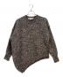 STELLA McCARTNEY（ステラマッカートニー）の古着「STELLA McCARTNY アシンメトリーニット」｜ブラウン