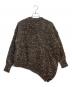 STELLA McCARTNEY (ステラマッカートニー) STELLA McCARTNY アシンメトリーニット ブラウン サイズ:36：10000円