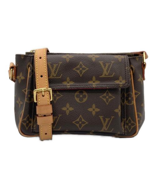 LOUIS VUITTON（ルイ ヴィトン）LOUIS VUITTON (ルイ ヴィトン) モノグラム ヴィバ・シテPM ベージュ×ブラウンの古着・服飾アイテム