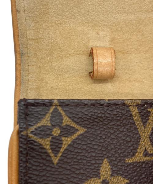 LOUIS VUITTON（ルイ ヴィトン）LOUIS VUITTON (ルイ ヴィトン) モノグラム ポシェットツインPM ベージュ×ブラウンの古着・服飾アイテム